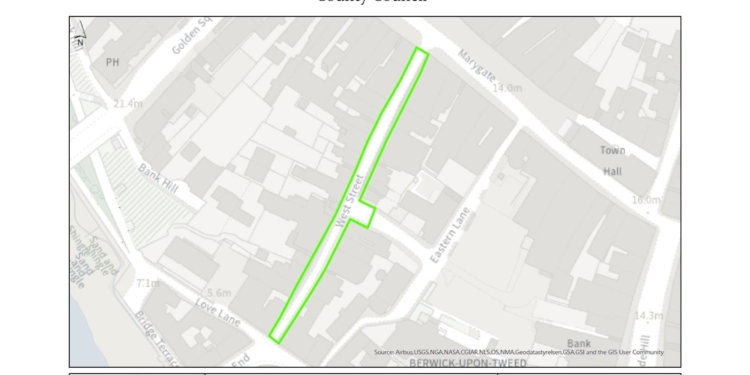NCC Proposes traffic restrictions for West Street