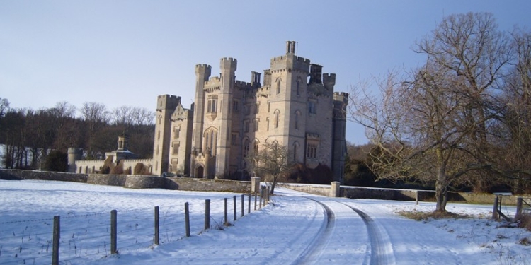Artists at Duns Castle in December