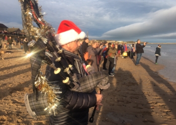 Spittal Boxing Day Dip 2024 pics by Alan Hughes