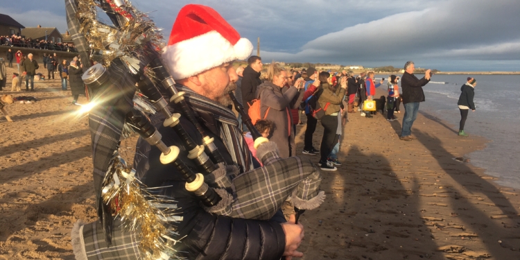 Spittal Boxing Day Dip 2024 pics by Alan Hughes