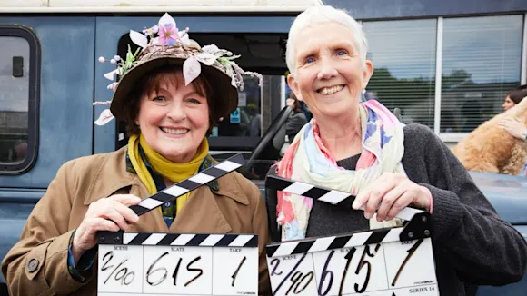 BRENDA BLETHYN SAYS GOODBYE TO VERA